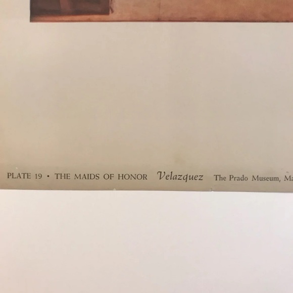 Vintage Art Print By Velazquez - Picture 5 of 7